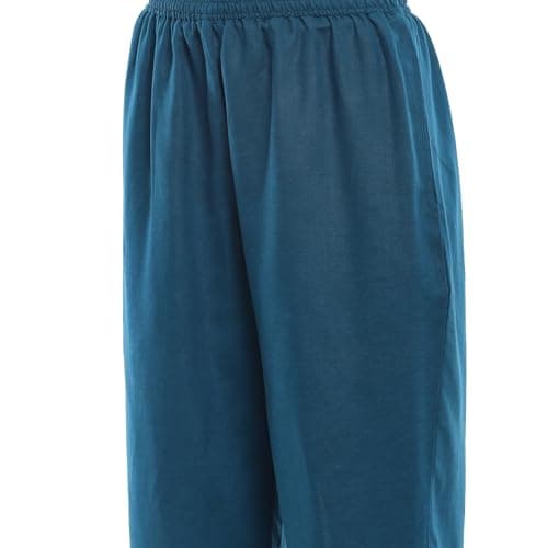 Blue Rayon Palazzo Pants 5
