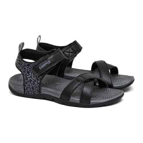 Campus Women's GC-22183L BLACK/D.GRY Sandal - 5UK/India 1 Pair 3