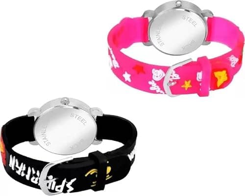 SELLORIA Trendy Silicone Analog White Dial Boys & Girls Watch - Best Gift for Kids 2025 3