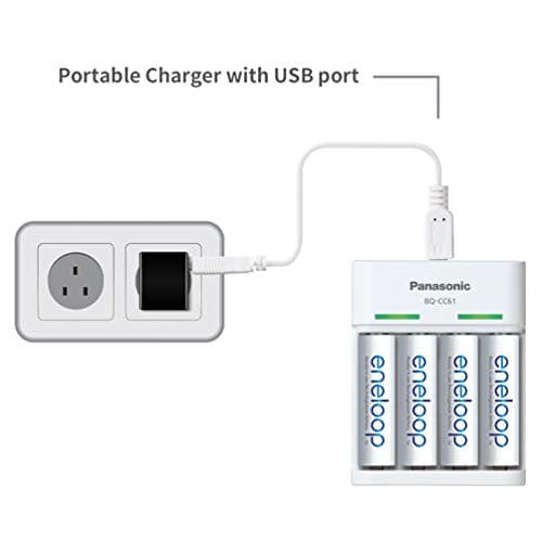 Panasonic Eneloop CC61N Charger for AA & AAA Rechargeable Batteries 3