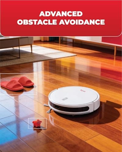 TIRON TRV 10P Robotic Vacuum Cleaner, 2-in-1 Vacuum & Mop, LiDAR Laser Navigation, 5000 Pa Suction, Highest Battery, Longest Runtime, Anti Fall & Carpet Detection Sensor, Designed for Indian Homes 4