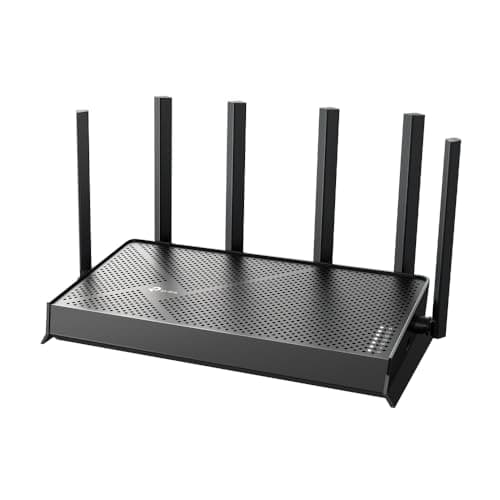 TP-Link Archer BE400 Dual-Band BE6500 WiFi 7 Router | 4K/8K Streaming 6.5 Gbps | 1× 2.5 Gbps WAN/LAN + 3× 1 Gbps LAN Ports + 1× USB 3.0 | 6 Antennas | Compatible with Alexa and Google Assistant 3