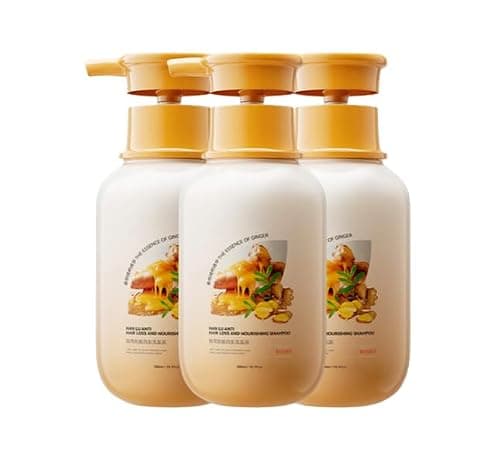 Anti-Hair Loss Shampoo for Men & Women | Nourishing Hair Fall Control Shampoo for Stronger, Healthier & Fuller Looking Hair | Daily Scalp & Hair Care Formula (Pack Of 3)