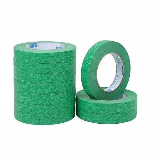 SNAPPSY Exterior Wall Painting Tape Strong Adhesion Color Separation Tape Weather-Resistant Bleed-Resistant for DIYers, Home Renovation, 2.5CM, Tube