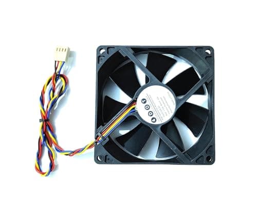 Fourdot 92mm 4Inch Cabinet Cooling PWM Fan, 12V DC, 5W Max, 800-3500RPM, 20-50 CFM, 20-35dB, 4Pin PWM Connector, 300mm Cable, Desktop, Server Compatible