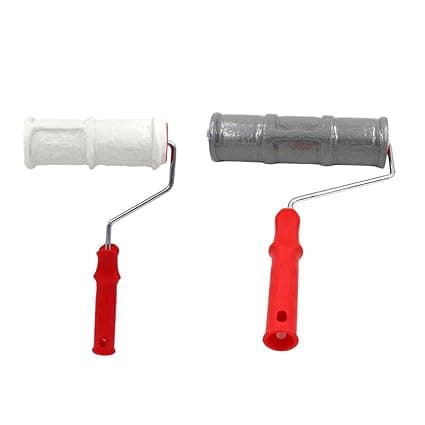 Wall Decor Empaistic Flower Painting Roller Brush with Handle Style01