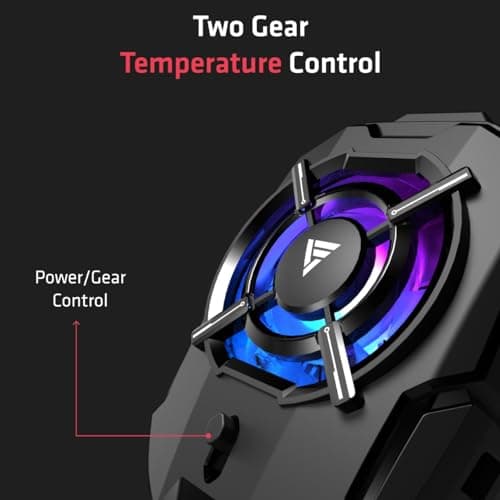 Vero Forza Arctic V2 Mobile Cooler for Gaming, Phone Cooler, for Bgmi, Pubg, Cod, Freefire & Fortnite (iPhone/Android) 3