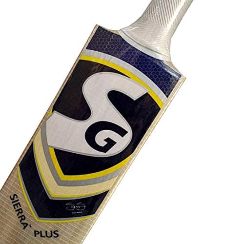 SG Sierra Plus Kashmir Willow Cricket Bat ( Size: Size 5,Leather Ball ) 2
