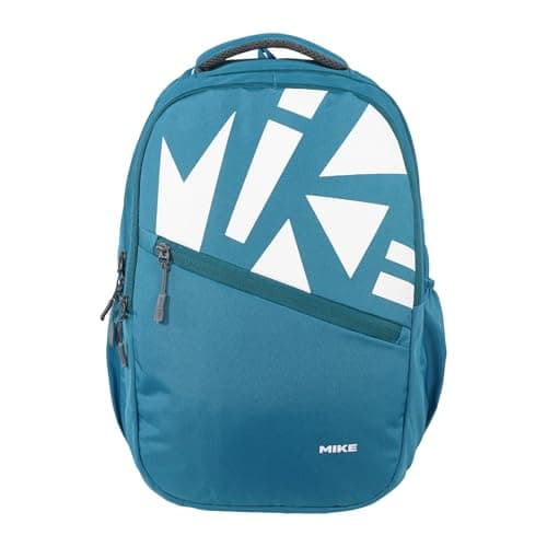 MIKE BAGS Reef Backpack, 35L, Green, 1000D PU-Polyester, Lightweight, 2+1 Compartments, for School, College, Office & Travel