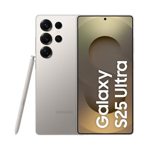 Samsung Galaxy S25 Ultra 5G AI Smartphone (Titanium Gray, 12GB RAM, 256GB Storage), 200MP Camera, S Pen Included, Long Battery Life
