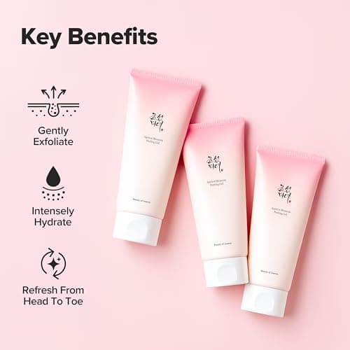 Beauty of Joseon Apricot Blossom Peeling Gel Soft Exfoliating Face and Body Scrub Dead Skin Cells Remover for All Skin Types, Korean Skincare for Men Women, 100ml 4