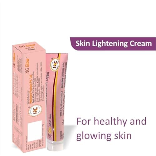 NG Glow Face Cream with Glycolic Acid, Kojic Acid, Vitamin E and Pine Bark Extract, 60g, (Pack of-3) 2