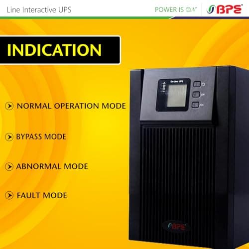 BPE Online UPS MF1101B3 1kVA Power Backup & Protection for Home Office, Desktop PC 3