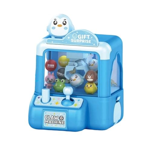 UJEAVETTE Grabber Machine for Kids Lovely for Ages 3-6 Boys Girls Mini Vending Machine Penguin 3