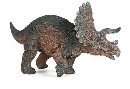 Dinosaur Toys for Kids Big Size, Triceratops Rex Toy with Adjustable Mouth, Dinosaur Action Figures for 2+ Years Boys Gifts for Kids on Birthday (18cm x 8.5cm, Triceratops T-rex Edition)