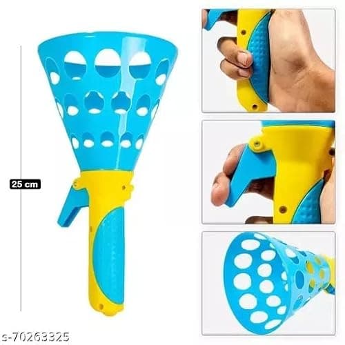 Storio Click and Catch Pop & Catch Twin Ball Play Fun Indoor Outdoor Games Toys for 3 + Year Old Boy Set for Kids (Multicolour) 2