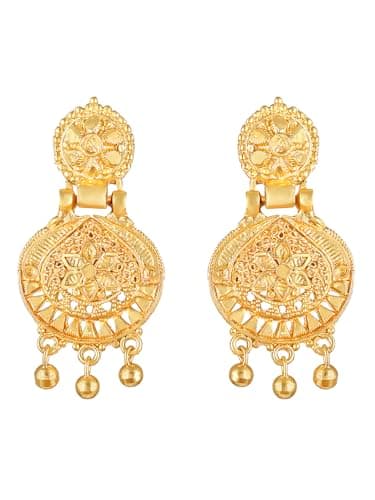 ASMITTA Stunning Gold Plated Jewellery Set for Women - NS1336KJGLDVB0 3