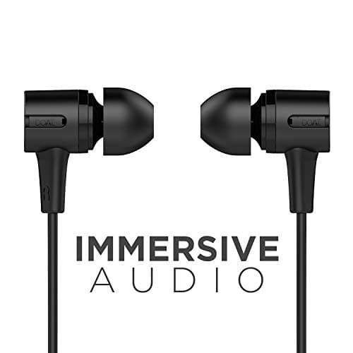 Boat Bassheads 102 in Ear Wired Earphones with Mic(Charcoal Black) 2