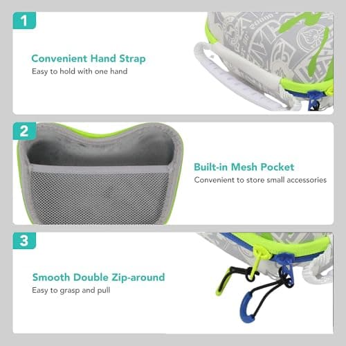 OIVO INDIA Multcolor Universal Travel EVA Game Controller Carrying Case Gaming Accessory Box (Compatible for Xbox One, Xbox, Xbox 360, PS3, PS4, PS5 PS2) 5