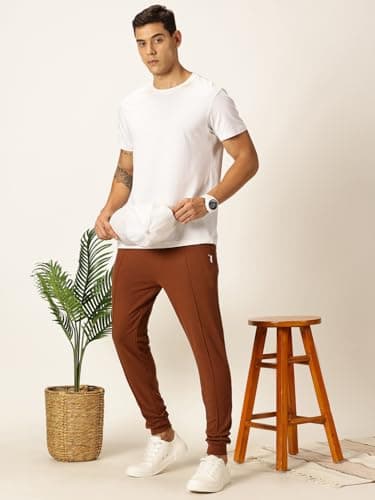 Thomas Scott Mens Cotton Blend Slim Fit Joggers Track Pant (CCKB04_Downtown, 2XL) 5
