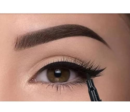 2 in 1 Jet Black Waterproof Gel Kajal and Powder Cake 4