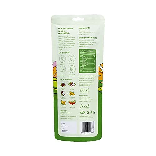 Flyberry Gourmet Vacuum Fried Okra Chips, 40g | Less than 2% Rice bran oil | No Palm Oil & Preservatives | Healthy Snacks 2
