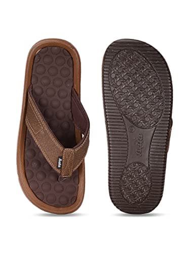 Bata Joy Men's Brown Sandals - 9 UK (8714012) 4