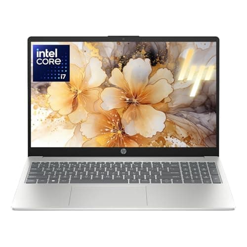 HP New Core i7 15.6" Laptop 2026 Edition | Intel High-Performance Core i7-1255U up to 4.7GHz | 16GB RAM - 512GB PCIe SSD | Webcam | FHD | Long Battery Life | Windows 11 | Business & Academic
