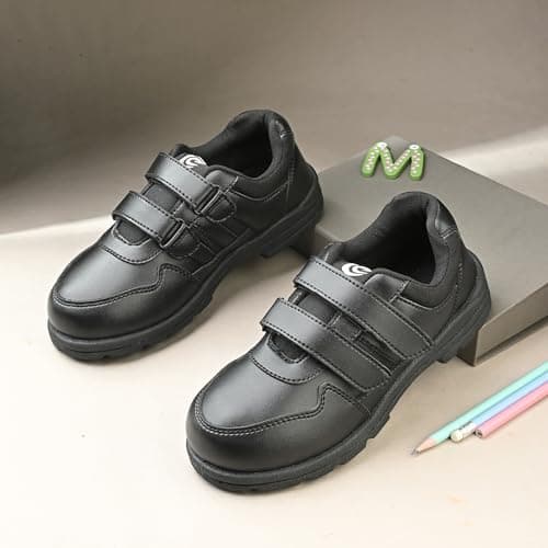 Centrino School Shoes 8121-1_Black_13_Kids 3
