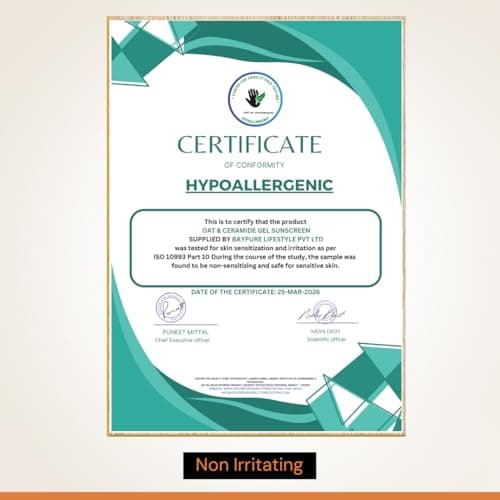 Deconstruct 5% Vitamin C Gel Sunscreen for Oily Skin SPF 50 PA++++ | Brightens Skin Tone | New Gen UV Filters | Lightweight & Non-greasy | In vivo tested | For Men & Women - 50g 5