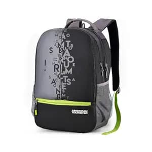 American Tourister 32 Ltrs Black Casual Backpack (AMT FIZZ SCH BAG 02 - BLACK)