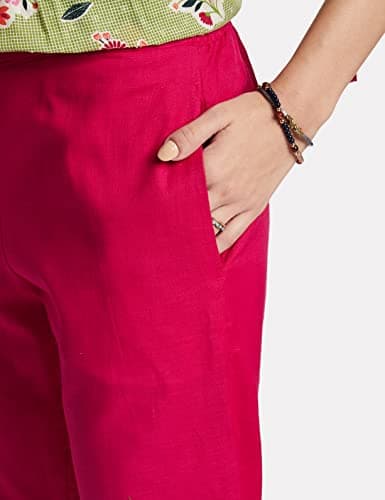 Amazon Brand - Myx Women's Pyjama (SS18NITPJM04_Fuchsia_M) 4