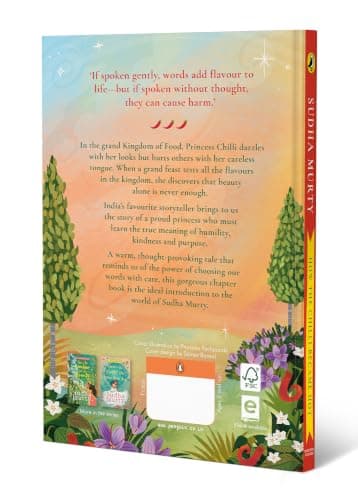 How the Chilli Became Hot by Sudha Murty: Gorgeous Full-Colored Children's Chapter Book | A Story Book Celebrating Kindness, Humility, and other Moral Values 2