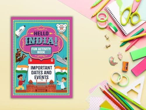 Hello India! Fun India Activity Book: Important Dates and Events 3