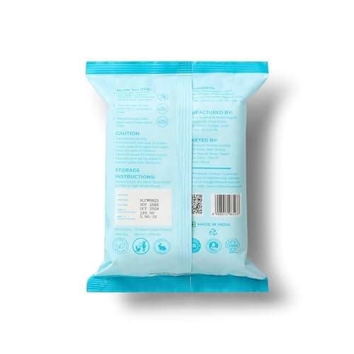 Hi Life™ Niacinamide & Hyaluronic Acid Cleansing Wet Wipes | Brightening Niacinamide, Deep Hydration with Hyaluronic Acid & Japanese Collagen Mineral | Biodegradable Facial Wipes | Dermatologist Teste 2