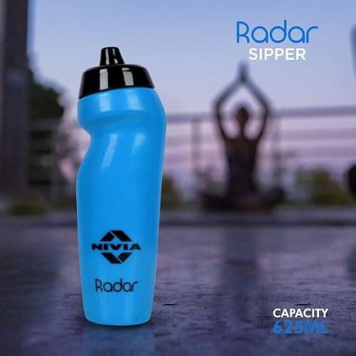 Nivia Radar Sippers Bottle for Men & Women (Blue, Capacity - 625 ml) | Material - Polyvinyl Chloride | For Sports | Cycling | Gym | Running | Training | Gym Water Bottles | Kids Water Bottles 2