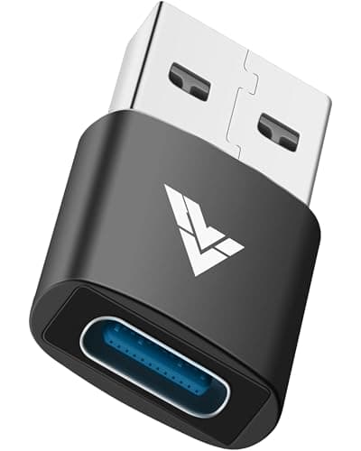 DR VAKU® Snaplink USB-A to Type-C OTG Adapter Connector USB 3.0 Fast Charging 5 Gbps High-Speed Data Transfer Compatible with Smartphone, Tablet, USB-C Hub, Pendrive & Hard Disk– Grey