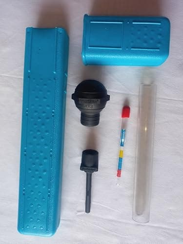 THIMSON TXB Unbreakable Hydrometer with Plastic Storage Case, Fiber Glass Tube, Easy & Safe Storage 3