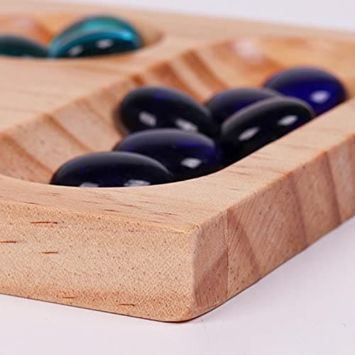 ATORSE® African Mancala Board Game 2 Player Game for Whole Family Adult