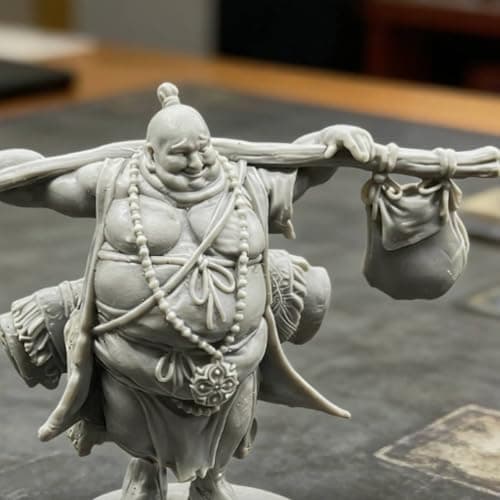 OJIVA® High Intricate Unpainted Monster Miniature Fantasy Character Figure RPG Wargaming Pawn for Wargamers 5
