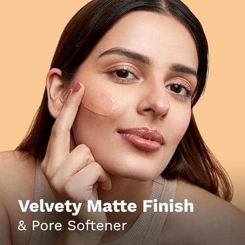 Pilgrim Glow Primer Lightweight Gel Based Velvety Matte Finish, Blurs Pores, Vit C+E Infused 4