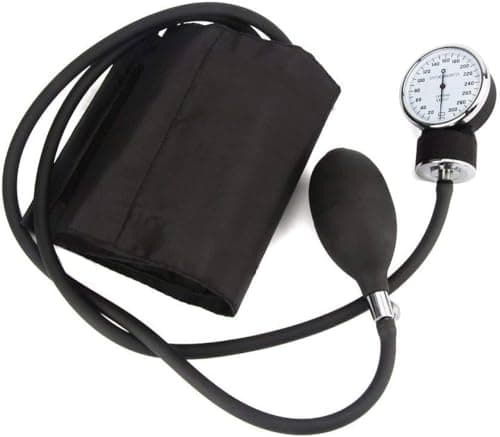 Infi Aneroid Dial Type Sphygmomanometer Blood Pressure Monitor | BP Apparatus Manual | Manual Blood Pressure Machine| For Precise Measurements | Readable and Clear Dial | 1 Year Warranty | Latex Free 