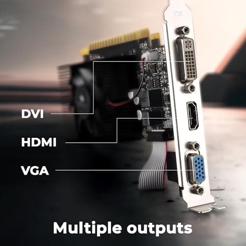 ZEBRONICS GT740-4GD3 Graphics Card,pci_e_x16 Powered by NVIDIA,4GB GDDR3,128-Bit,Pcie3.0,Upto 2560 X 1440 @60Hz,Multiple Outputs-HDMI | DVI | VGA,Physx Support,Heatsink with Fan,High Efficiency 3