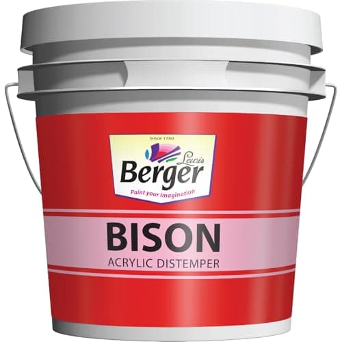 Berger Bison Acrylic Distemper Color-White 10K