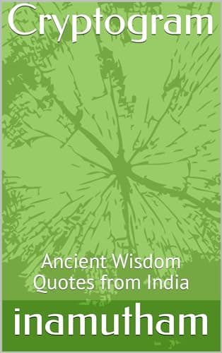 Cryptogram: Ancient Wisdom Quotes from India: With More Hints