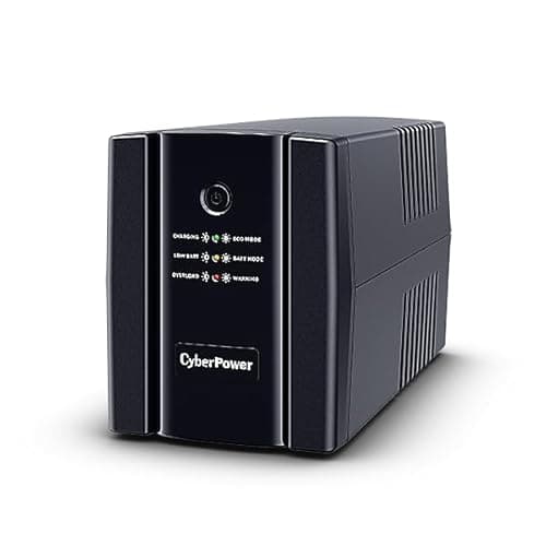 CyberPower Line Interactive/Offline UPS UT2200E - 2200VA / 1320W, 230V, UPS for Personal Computers, Desktop PCs, Laptops, Routers & Networking Devices