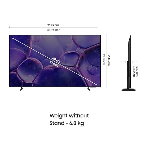 Samsung 108 cm (43 inches) Crystal 4K Vista Pro Ultra HD Smart LED TV UA43UE86AFULXL 5