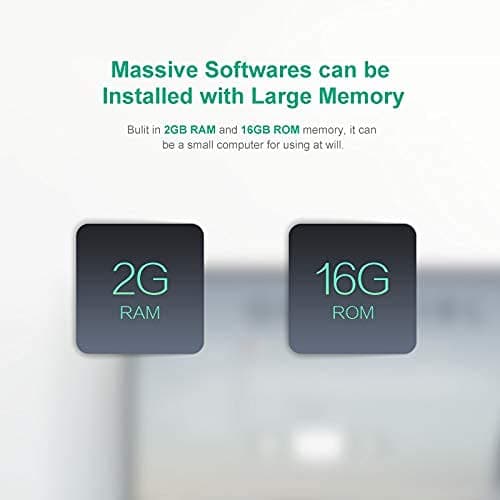 DEVIANT® Android 10 2GB RAM 16GB ROMl WiFi 2.4Ghz H616 4K Android Mini PC Box 2
