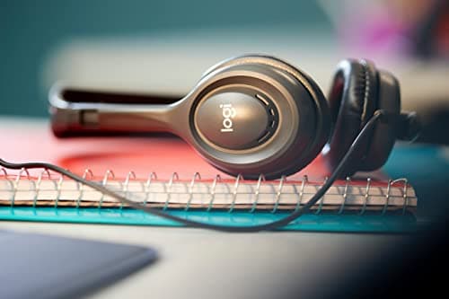 Logitech H111 Stereo Headset with 3.5 mm Audio Jack, Black. 4