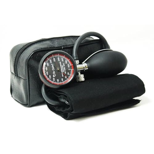 Dr. Odin OAS104 Aneroid Sphygmomanometer Precision Blood Pressure Monitor with Durable Cuff, Easy Read Dial, Portable Design for Professional and Home Use (Palm Type Sphygmomanometer)